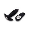 Nu Sensuelle Remote Control Rechargeable Mini Plug - Black - Anal Products