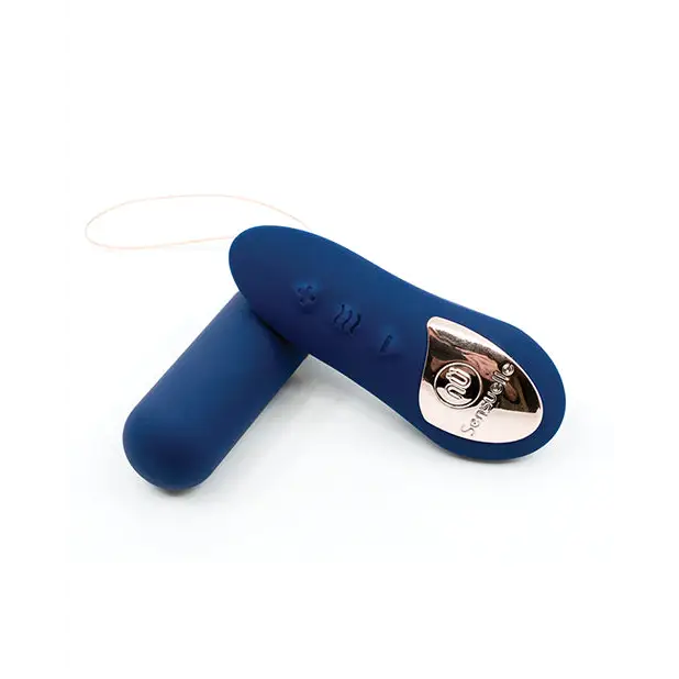 Nu Sensuelle Remote Control Wireless Bullet Plus - Navy Blue - Stimulators