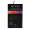 Nu Sensuelle Rev Silicone 7 Function Silicone Bullet Ring w/Flutter Tip - Navy - Penis Enhancement