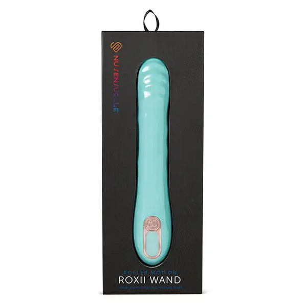 Nu Sensuelle Roxii Vertical Roller Motion Vibe - Electric Blue - Vibrators