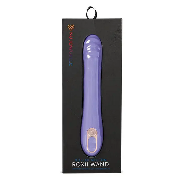 Nu Sensuelle Roxii Vertical Roller Motion Vibe - Ultra Violet - Vibrators