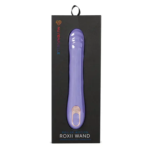 Nu Sensuelle Roxii Vertical Roller Motion Vibe - Ultra Violet - Vibrators