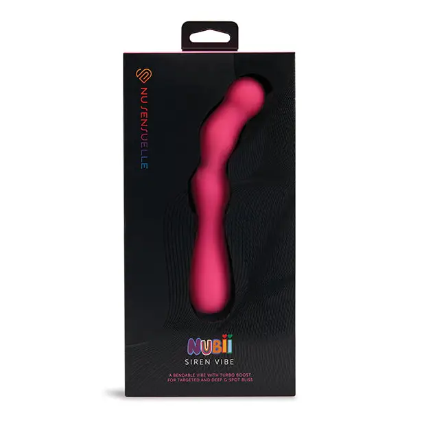 Nu Sensuelle Siren Nubii G-Spot Vibe w/Hinge - Pink - Vibrators