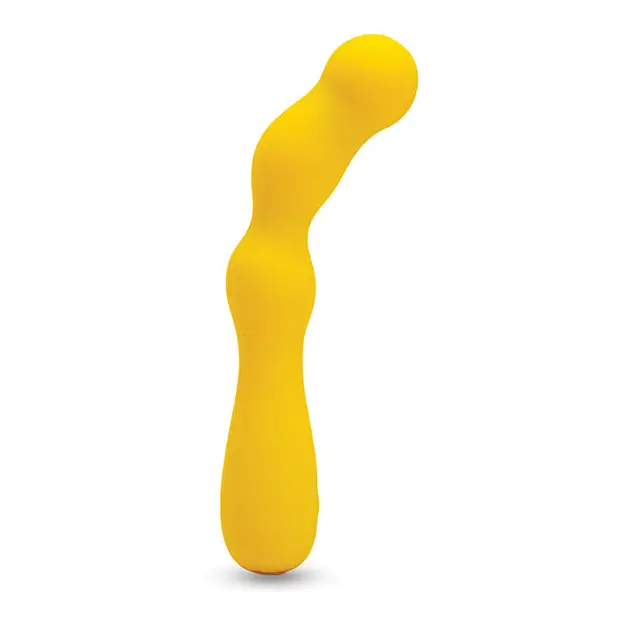 Nu Sensuelle Siren Nubii G-Spot Vibe w/Hinge - Yellow - Vibrators