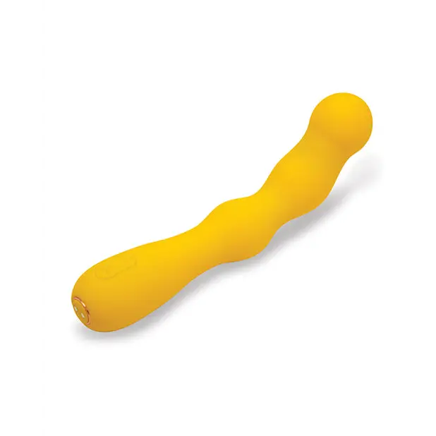 Nu Sensuelle Siren Nubii G-Spot Vibe w/Hinge - Yellow - Vibrators