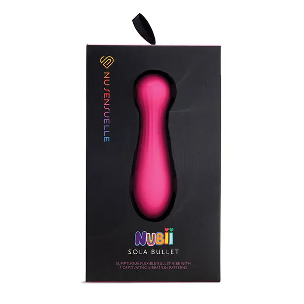Nu Sensuelle Sola Nubii Flexible Bullet - Pink - Stimulators