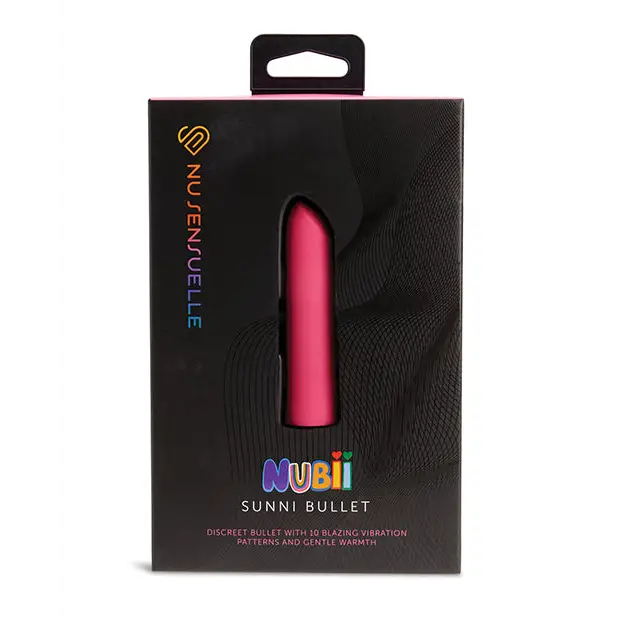 Nu Sensuelle Sunni Nubii Warming Bullet - Pink - Stimulators