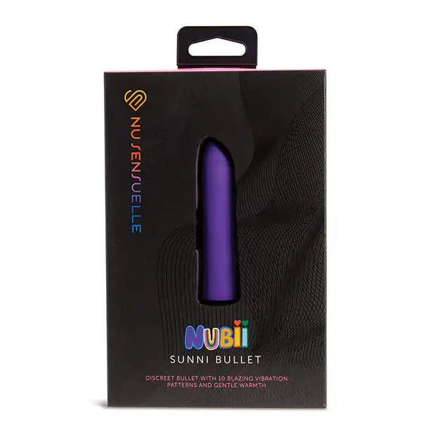 Nu Sensuelle Sunni Nubii Warming Bullet - Purple - Stimulators