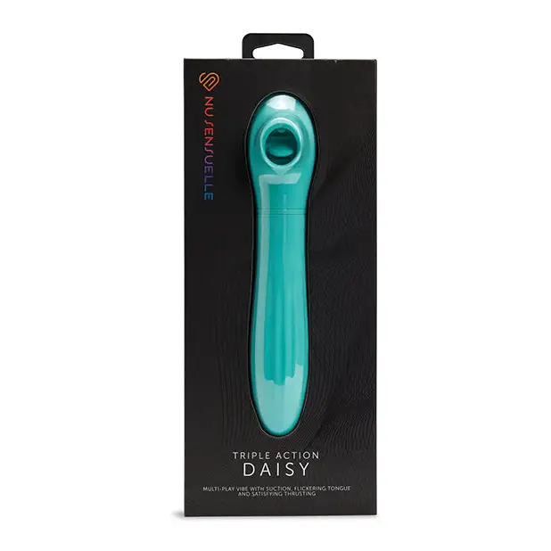 Nu Sensuelle Triple Action Daisy - Neon Blue - Vibrators