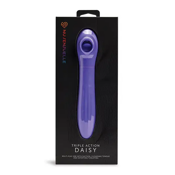 Nu Sensuelle Triple Action Daisy - Ultra Violet - Vibrators