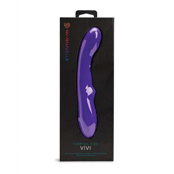 Nu Sensuelle Vivi Double Tapping Vibe - Deep Purple - Vibrators