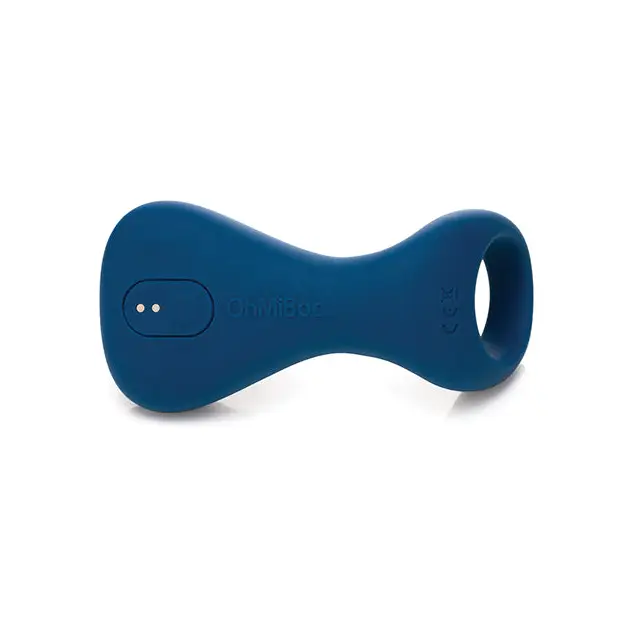 OhMiBod Blue Motion Nex 3 Bluetooth Couples Ring - Cobalt Blue - Penis Enhancement