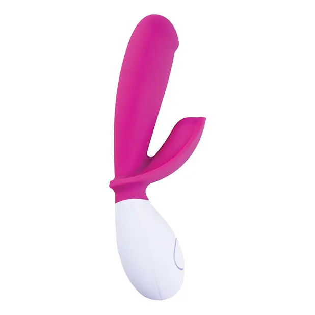 OhMiBod Lovelife Snuggle Dual Stimulation Vibe - Pink - Vibrators