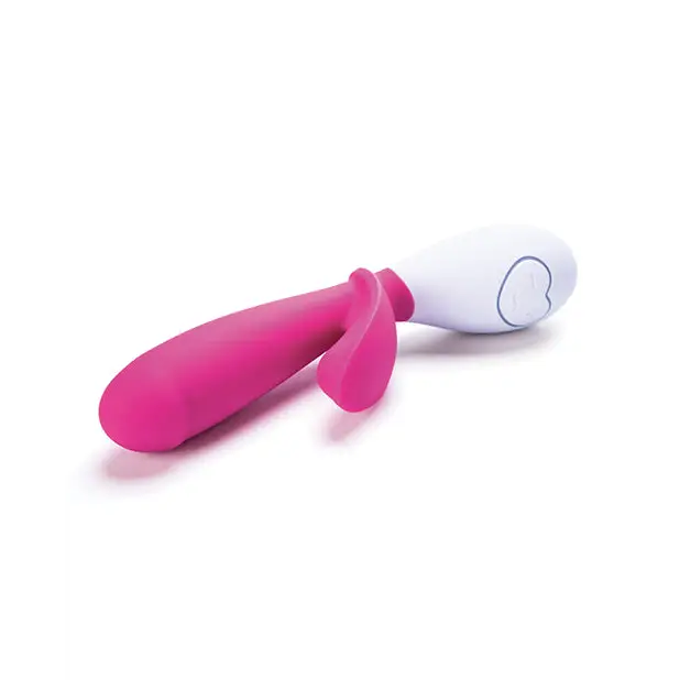 OhMiBod Lovelife Snuggle Dual Stimulation Vibe - Pink - Vibrators
