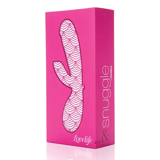 OhMiBod Lovelife Snuggle Dual Stimulation Vibe - Pink - Vibrators