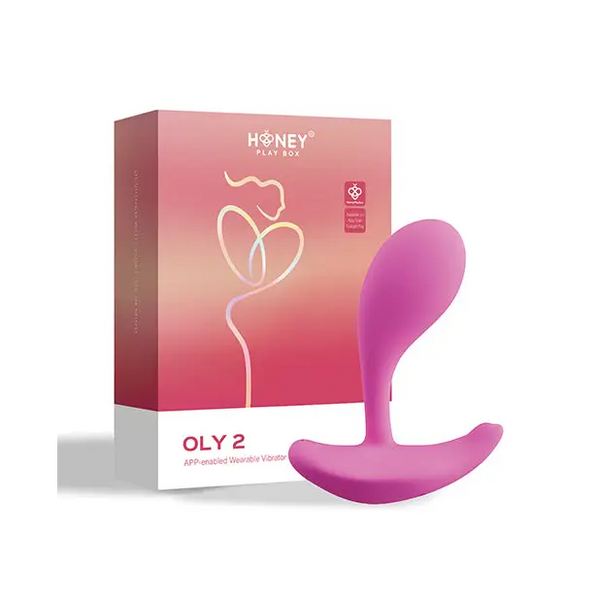 Oly 2 Pressure Sensing App-Enabled Wearable Clit & G Spot Vibrator - Pink