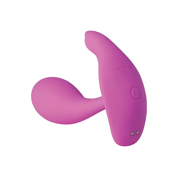 Oly App-Enabled Wearable Clit & G Spot Vibrator - Pale Pink