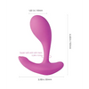 Oly App-Enabled Wearable Clit & G Spot Vibrator - Pale Pink