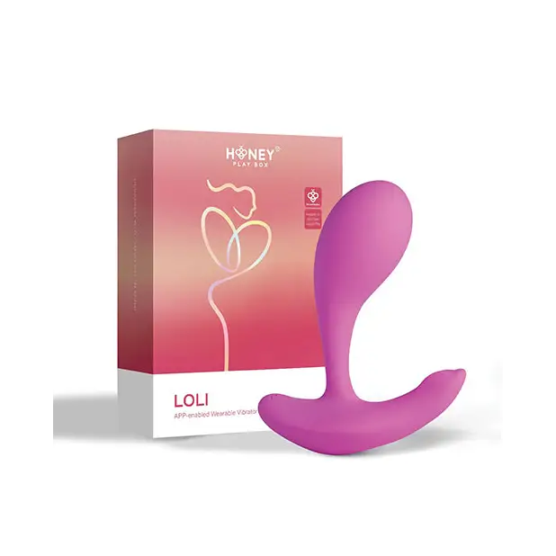 Oly App-Enabled Wearable Clit & G Spot Vibrator - Pale Pink