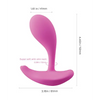 Oly App-Enabled Wearable Clit & G Spot Vibrator - Pink