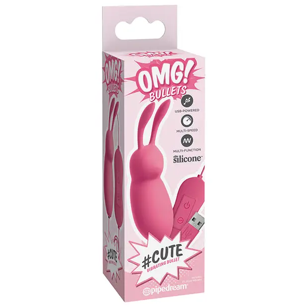 OMG! Bullets (Hash Tag) Cute - Pink - Stimulators