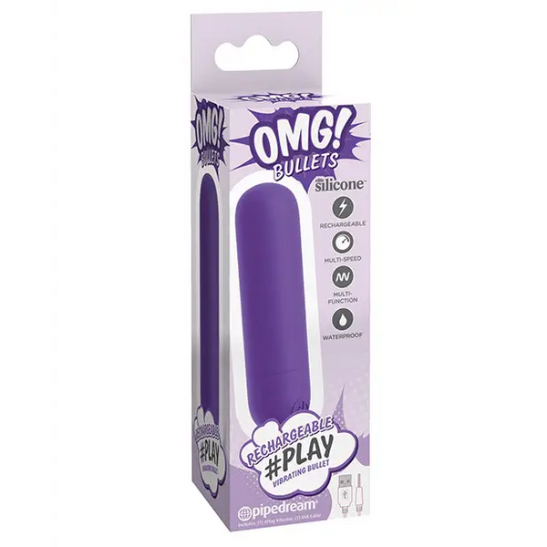 OMG! Bullets (Hash Tag) Play - Purple - Stimulators