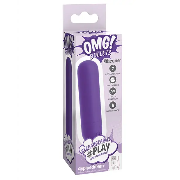 OMG! Bullets (Hash Tag) Play - Purple - Stimulators