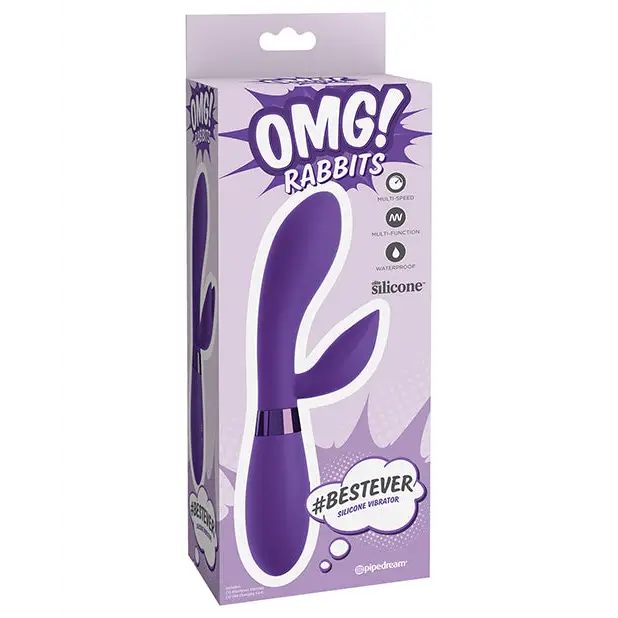 OMG! Rabbits (Hash Tag) Bestever - Purple - Vibrators