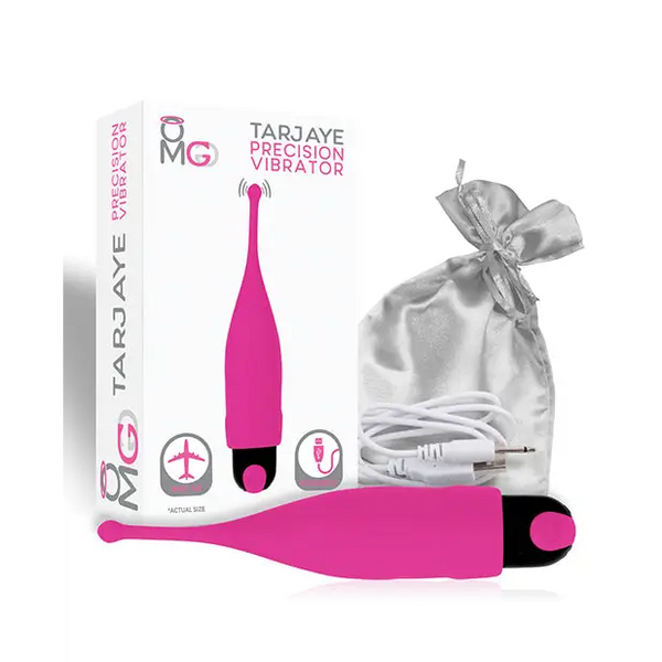 OMG Tarjaye Travel Size Precision Stimulator - Pink - Stimulators