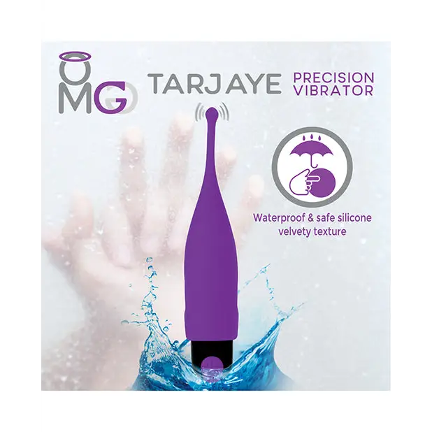 OMG Tarjaye Travel Size Precision Stimulator - Purple - Stimulators