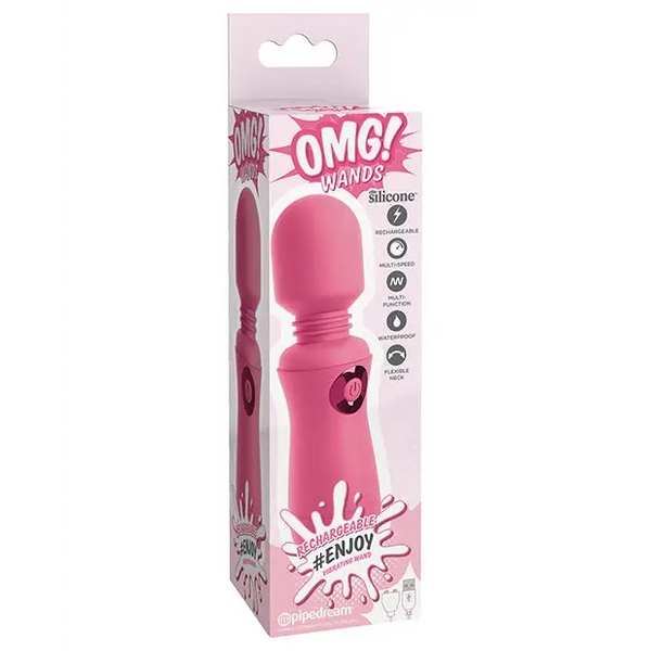 OMG! Wands (Hash Tag) Enjoy - Pink - Massage Products