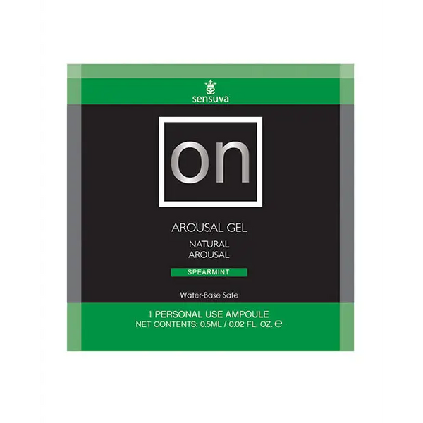 ON For Her Arousal Gel Single Use Packet - 6 ml Spearmint - Sexual Enhancers