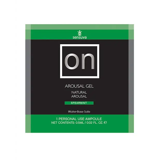 ON For Her Arousal Gel Single Use Packet - 6 ml Spearmint - Sexual Enhancers