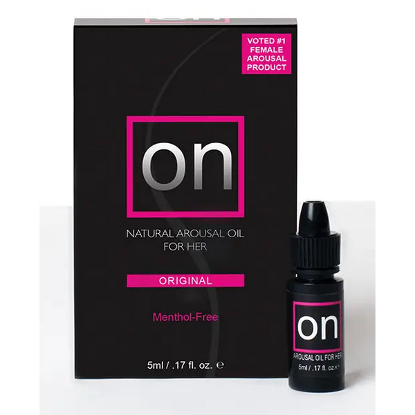 ON for Her Arousal Oil Original Large Box - 5 ml Bottle - Sexual Enhancers