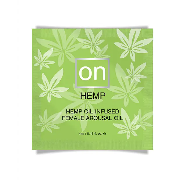 ON Hemp Oil Infused Female Arousal Oil - Single Use Ampoule - Sexual Enhancers