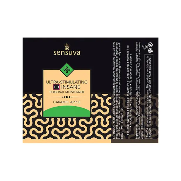 ON Insane Ultra Stimulating Personal Moisturizer - 1.93 oz Caramel Apple - Lubricants
