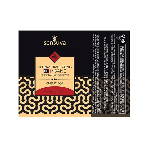 ON Insane Ultra Stimulating Personal Moisturizer - 1.93 oz Cherry Pop - Lubricants