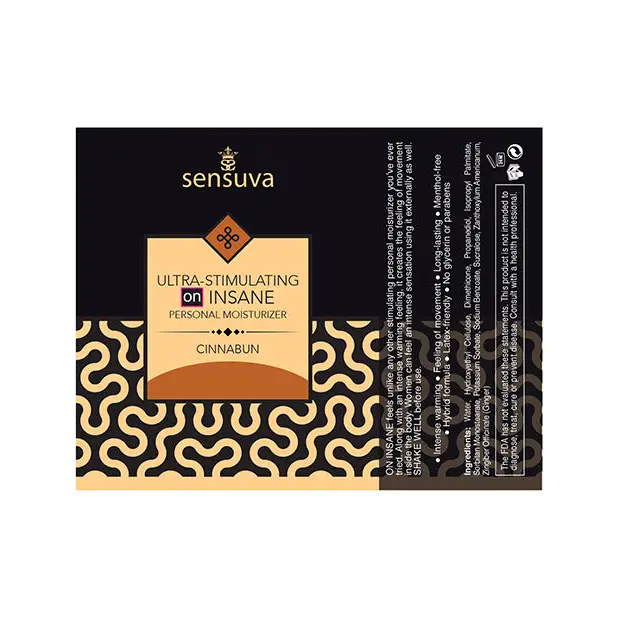 ON Insane Ultra Stimulating Personal Moisturizer - 1.93 oz Cinnabun - Lubricants