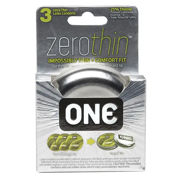 One Backdoor Pack Custom Fit Condoms - Pack of 3