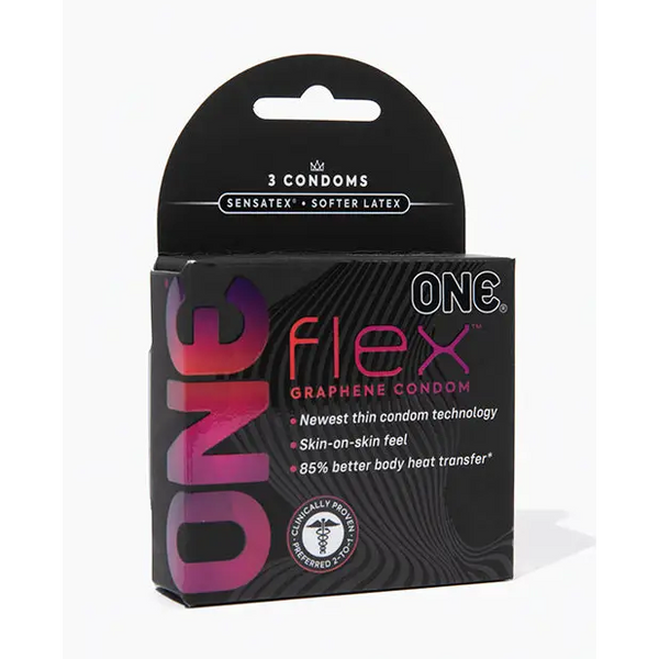 One Flex Ultra-Thin Condoms - Pack of 3