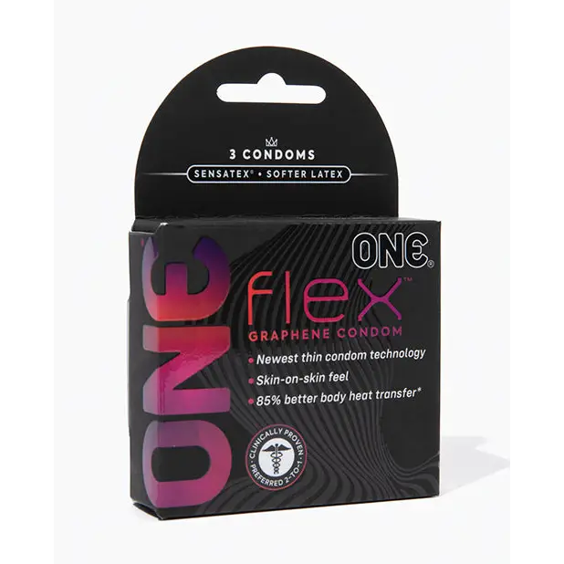 One Flex Ultra-Thin Condoms - Pack of 3