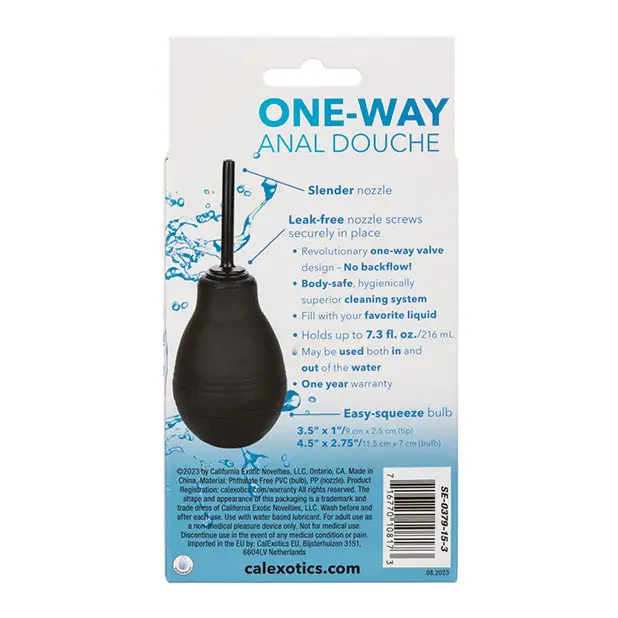 One-Way Easy Squeeze Anal Douche