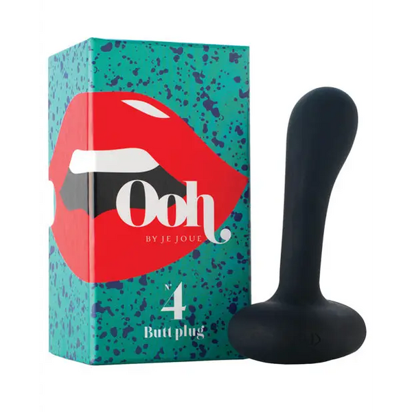 Ooh by Je Joue Large Plug - Black - Anal Products
