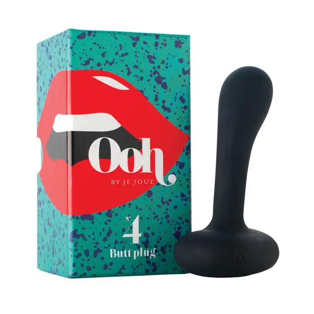 Ooh by Je Joue Large Plug - Black - Anal Products