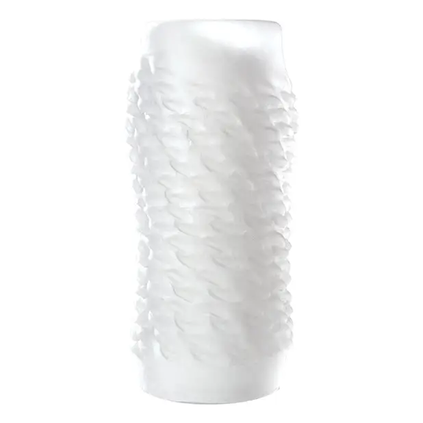 OptiMale 2 Way Strokers Link- Clear - Dolls & Masturbators