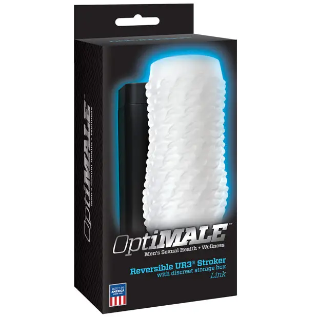 OptiMale 2 Way Strokers Link- Clear - Dolls & Masturbators