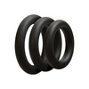 OptiMale C Ring Kit Thick - Black - Penis Enhancement
