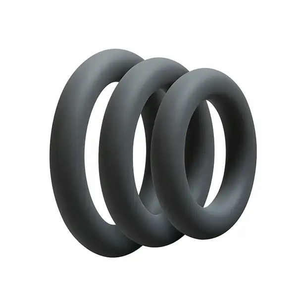 OptiMale C Ring Kit Thick - Slate - Penis Enhancement