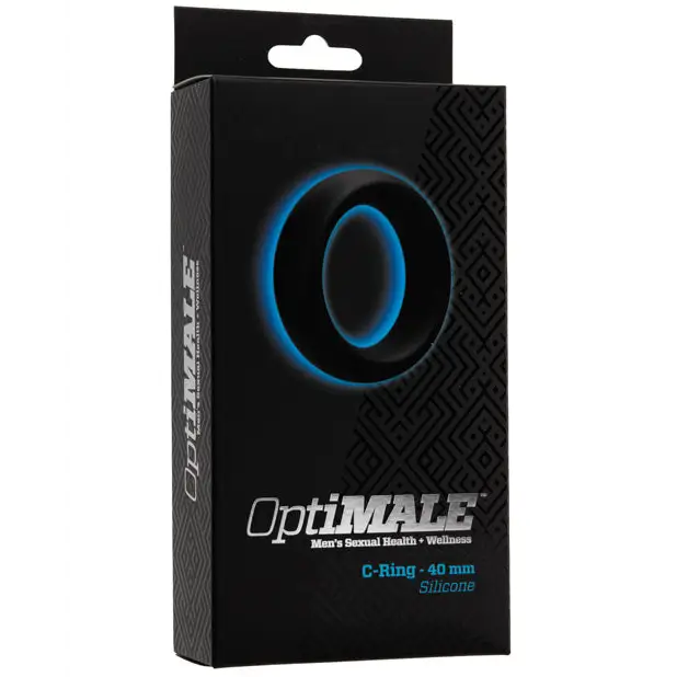 OptiMale C Ring Thick - 40 mm Black - Penis Enhancement