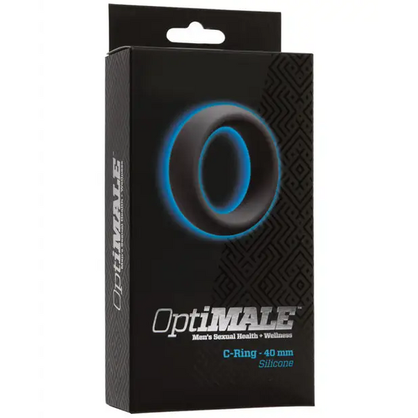 OptiMale C Ring Thick - 40 mm Slate - Penis Enhancement